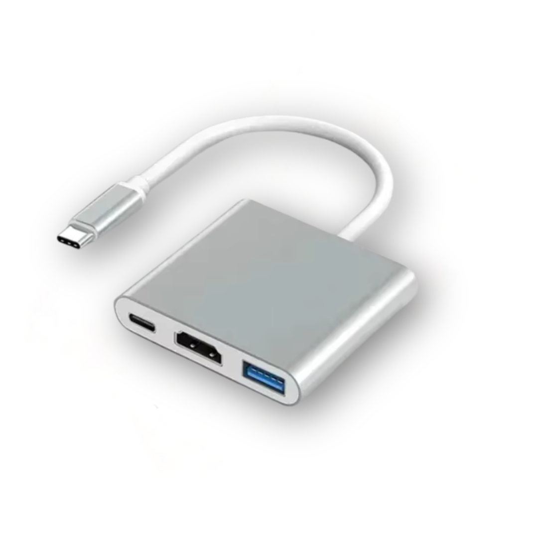NovaHub Mini Pro | 3-in-1 USB-C Hub for iPhone, MacBook, iPad & More