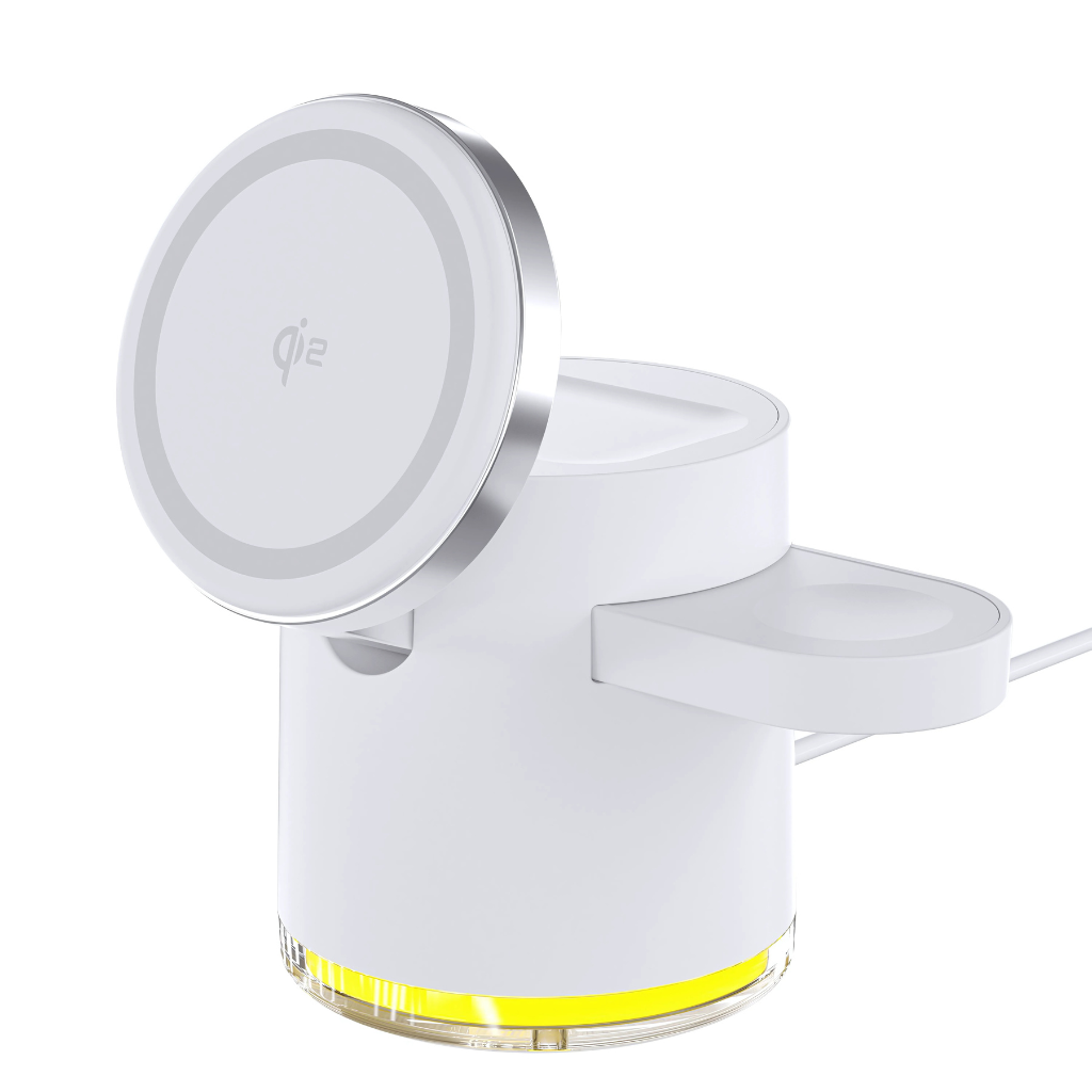 NovaStand Air Pro | MagSafe Qi2 Wireless Charging Station for iPhone, AirPods & Apple Watch