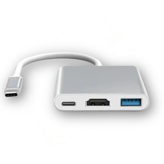 NovaHub Mini Pro | 3-in-1 USB-C Hub for iPhone, MacBook, iPad & More