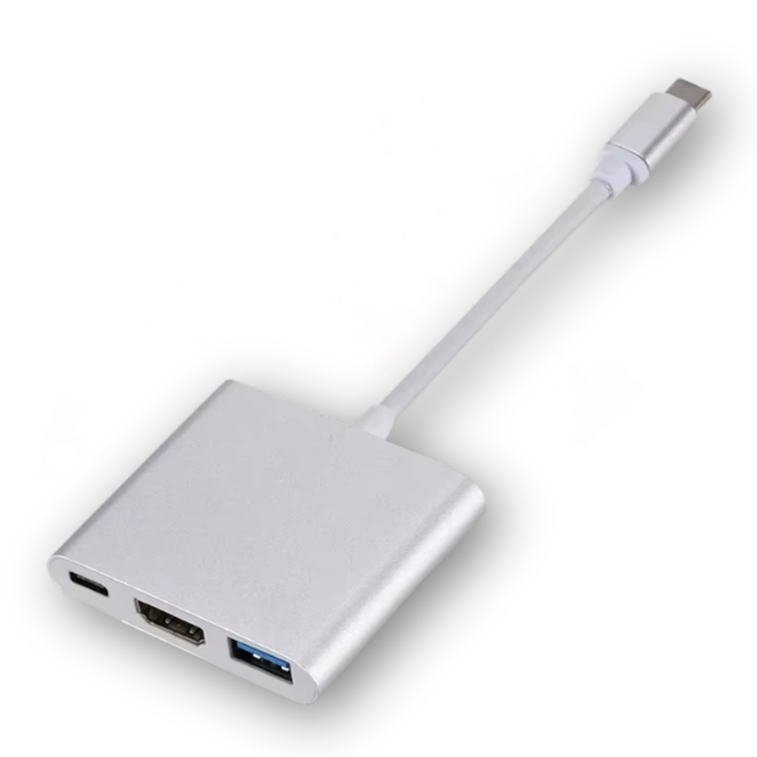 NovaHub Mini Pro | 3-in-1 USB-C Hub for iPhone, MacBook, iPad & More